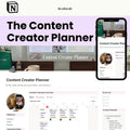 The Content Creator Planner