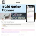 The It Girl Weekly Planner