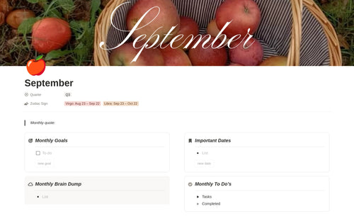 Free 2026 Aesthetic Monthly Planner